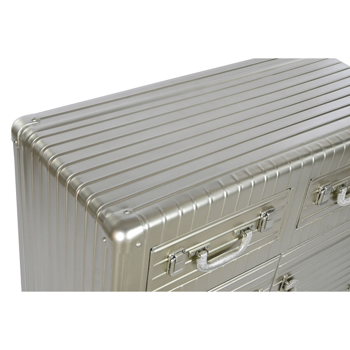 Indauja Home ESPRIT Sidabras Metalinis Medžio MDF 80 x 39 x 82 cm